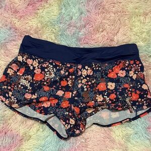 Floral Patterned Swim Shorts Title Nine